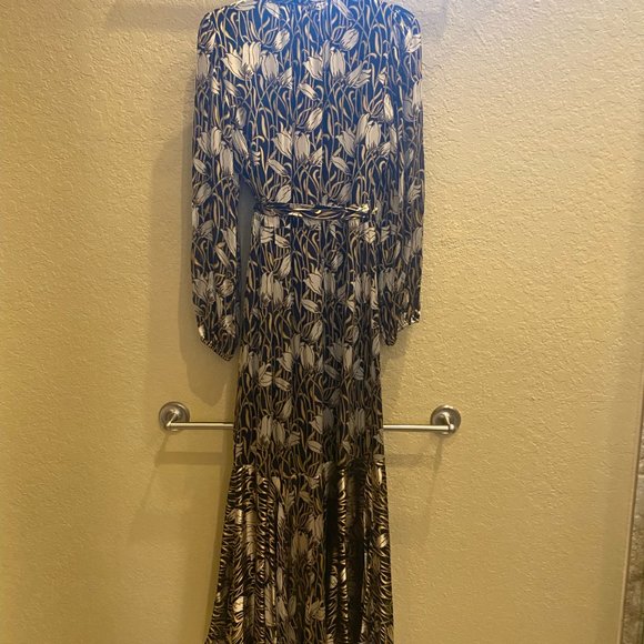 Banana Republic Brown and White High Low Dress - Picture 6 of 6